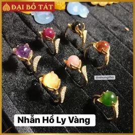 Nhẫn Bạc Hồ Ly Thạch Anh