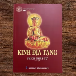 Kinh Địa Tạng - Thích Nhật Từ soạn dịch ( bìa đỏ ) 